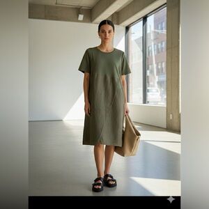COS Olive Green Casual Dress size M